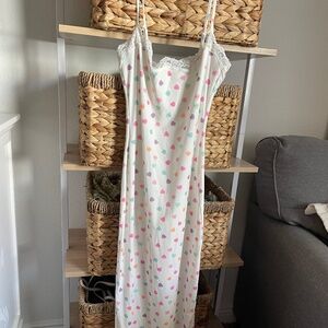 Skims Long Slip Dress